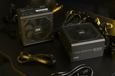 Блок живлення 2E GAMING Solid Power Pro ATX3.1 GEN5.0  (750W), >85%, 80+ Bronze, 120мм, 1xMB 24pin(20+4), 2xCPU 8pin(4+4), 3xMolex, 6xSATA, 4xPCIe 8pin(6+2), 1xPCIe GEN5 16pin, Semi Modular - фото 8