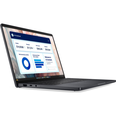 Dell Ноутбук Pro 13 13.3" QHD+ Touch, Intel U7 268V, 32GB, F512GB, UMA, Win11P, чорний - фото 3