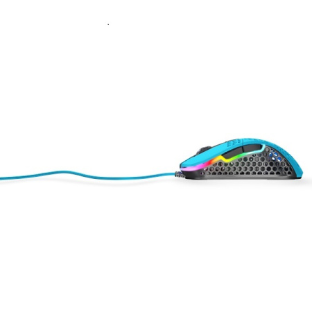 Миша Xtrfy M4, USB-A, RGB, Miami Blue - фото 8