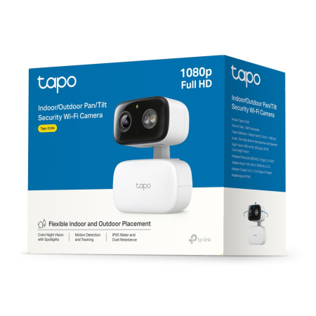 IP-Камера TP-LINK Tapo C206 FHD N300 microSD motion detection. зовнішня/внутрішня, AI - фото 17