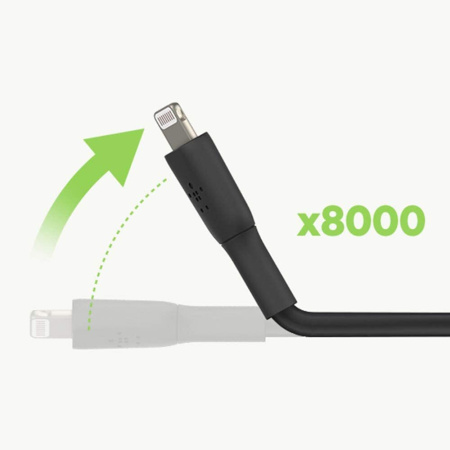 Belkin Кабель USB-A > Lightning заряджання/синхронізації 1м, 12Вт, PVC, чорний - фото 5
