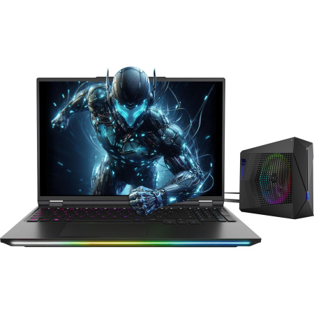 Dream Machines Ноутбук RX5080-16 16WQXGA, Intel U9-275HX, 32GB, F2TB, NVD5080-16, DOS, чорний - фото 1