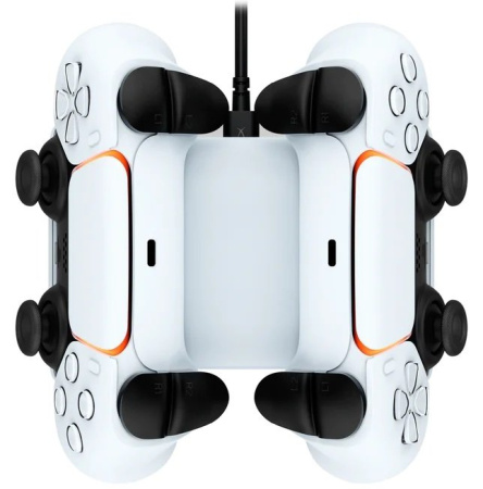 Зарядна станція HyperX ChargePlay Duo для PS5 DualSense, білий - фото 3