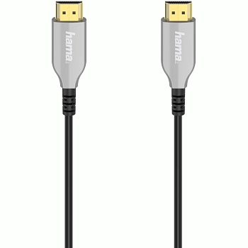 HAMA Кабель HDMI (AM/AM), 10м, 4K, active, чорний