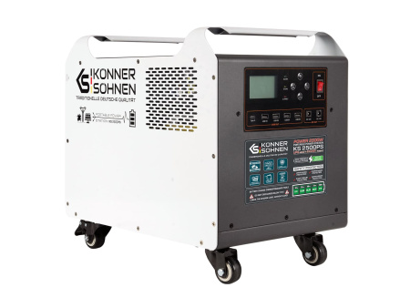 Портативна електростанція Konner&Sohnen KS 2500PS, 2500Вт, 2560 Вт/год, LifePo4, UPS, 31кг - фото 3 Портативна електростанція Konner&Sohnen KS 2500PS, 2500Вт, 2560 Вт/год, LifePo4, UPS, 31кг - фото 3