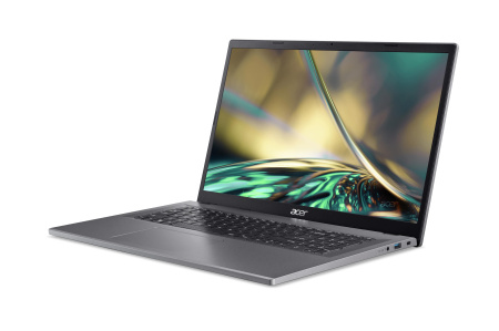 Ноутбук Acer Aspire 3 A317-55P 17,3" FHD IPS, Intel P N200, 8GB, F256GB, UMA, Lin, сірий - фото 4