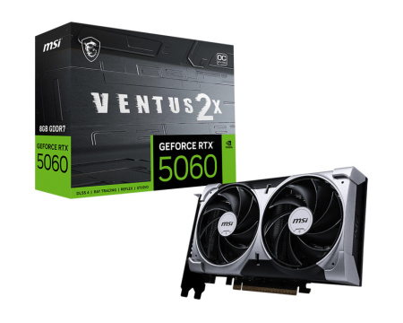 Відеокарта MSI GeForce RTX 5060 8GB GDDR7 VENTUS 2X OC - фото 5