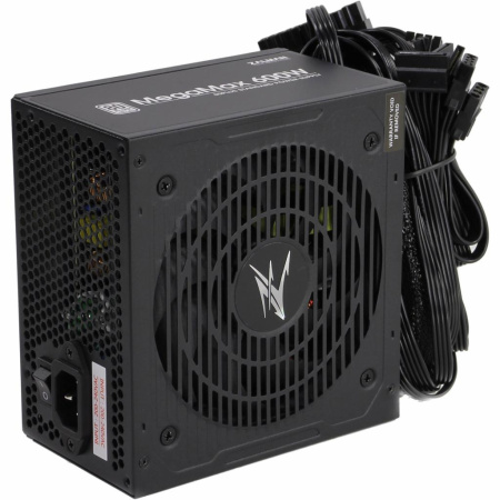 Блок живлення Zalman Megamax  (600W), 83%, 80+ White, 120мм, 1xMB 24pin(20+4), 2xCPU (8pin+4pin) 4xMolex, 6xSATA, 2xPCIe 8pin(6+2) - фото 4