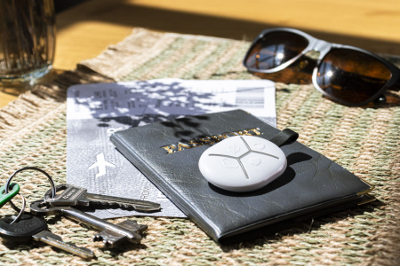 Брелок U-Prox Keyfob B4 White, 4 кнопки, бездротовий, білий - фото 18
