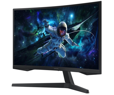 Монітор Samsung 27" Odyssey G55C 2xHDMI, DP, VA, 2560x1440, 165Hz, 1ms, CURVED - фото 4