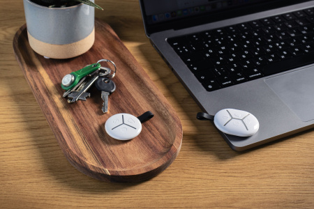 Брелок U-Prox Keyfob B4 White, 4 кнопки, бездротовий, білий - фото 3