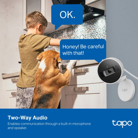IP-Камера TP-LINK Tapo C125 4MP N300 microSD motion detection, штучний інтелект - фото 9