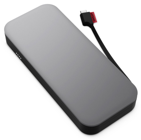 Lenovo Портативний зарядний пристрій Power Bank 20000 mAh, Go USB-C Laptop, Thunder Black - фото 12
