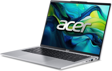 Acer Ноутбук Swift Go 14 SFG14-73 14" 2.8K OLED, Intel U7-155H, 32GB, F1TB, UMA, Win11, сріблястий - фото 3