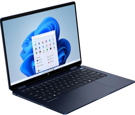 Ноутбук HP OmniBook Ultra Flip x360 14" 2.8K OLED Touch, Intel U7-256V, 16GB, F512GB, UMA, Win11, синій - фото 2