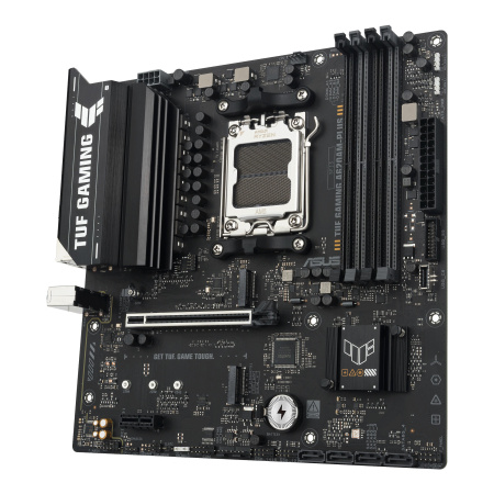 Материнcька плата ASUS TUF GAMING A620AM-PLUS sAM5 A620 4xDDR5 HDMI DP mATX - фото 4 Материнcька плата ASUS TUF GAMING A620AM-PLUS sAM5 A620 4xDDR5 HDMI DP mATX - фото 4