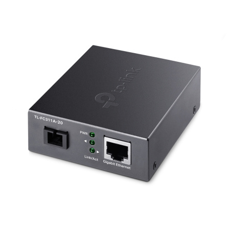 TP-Link Медіаконвертер FC311A-20 1xGE, 1x1000BASE-LX, SM, WDM, 20km, SC - фото 3
