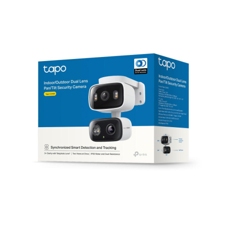 Камера IP з подвійним об'єктивом TP-LINK Tapo C246D 3MP N300 microSD motion detection - фото 13