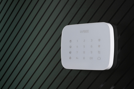 Бездротова сенсорна клавіатура U-Prox Keypad G4 White, 4 групи, бездротовий, білий - фото 8