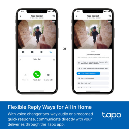Розумний відеодзвоник з акумулятором TP-LINK Tapo D235 - фото 8