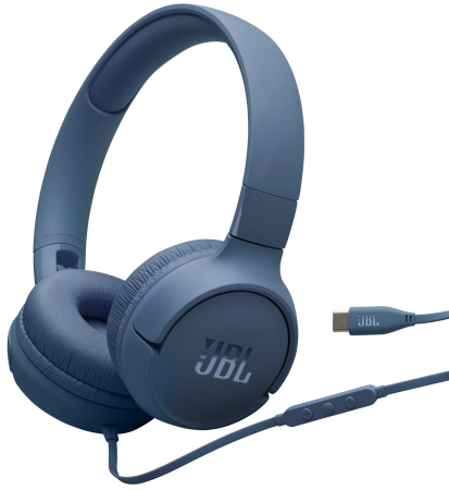 Гарнітура JBL TUNE 520C Blue (JBLT520CBLU)  - фото 4