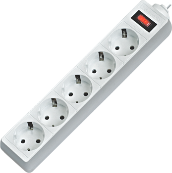 Мережевий фільтр Defender ES 5m 5 роз. White UA (994830)