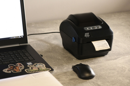 Термопринтер етикеток 2E 76U 203dpi 20-76мм USB - фото 4