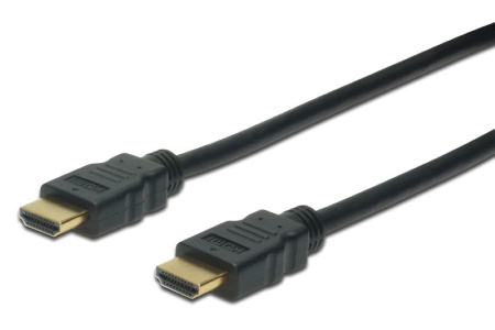 Digitus Кабель HDMI (M/M), 10м, High speed/Ethernet, чорний - фото 1