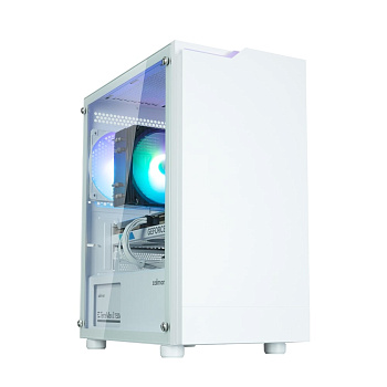 Zalman КорпусT4 Plus без БЖ, 2xUSB3.0, 1xUSB2.0, 1x120мм ARGB, VGA 3200мм, TG Side Panel, mATX, білий Zalman КорпусT4 Plus без БЖ, 2xUSB3.0, 1xUSB2.0, 1x120мм ARGB, VGA 3200мм, TG Side Panel, mATX, білий