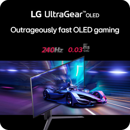 LG Монітор 27" 27GS95QE-B 2xHDMI, DP, USB, Audio, OLED, 2560x1440, 240Hz, 0.03ms, DCI-P3 98.5%, G-SYNC, FreeSync, AdaptiveSync, Pivot, DisplayHDR TRUE BLACK 400 - фото 4 LG Монітор 27" 27GS95QE-B 2xHDMI, DP, USB, Audio, OLED, 2560x1440, 240Hz, 0.03ms, DCI-P3 98.5%, G-SYNC, FreeSync, AdaptiveSync, Pivot, DisplayHDR TRUE BLACK 400 - фото 4