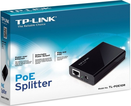 TP-Link Сплітер TP-LINK POE10R 1xGE, 1xGE PoE PD, 15.4Вт - фото 4