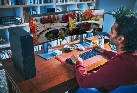 HP Робоча станція Z2-G9 SFF, Intel i7-14700, 32GB, F1TB, NVD A1000-8, кл+м, Win11P - фото 2 HP Робоча станція Z2-G9 SFF, Intel i7-14700, 32GB, F1TB, NVD A1000-8, кл+м, Win11P - фото 2