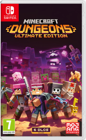 Гра консольна Switch Minecraft Dungeons Ultimate Edition, картридж - фото 1