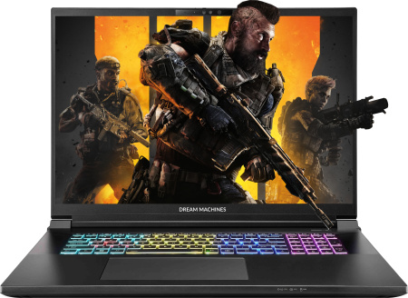 Dream Machines Ноутбук RX5090-18 18QHD+, Intel U9-275HX, 32GB, F2TB, NVD5090-24, DOS, чорний - фото 1