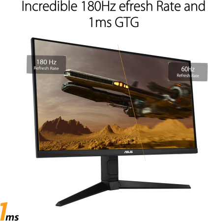 ASUS Монітор 27" TUF Gaming VG279QL3A 2xHDMI, DP, MM, IPS, 180Hz, 1ms, sRGB 125%, AdaptiveSync, Pivot, HDR400 - фото 4
