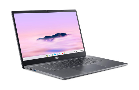 Acer Ноутбук Chromebook Plus CB515-2H 15" FHD IPS, Intel i5-1235U, 16GB, F512GB, UMA, ChromeOS, сірий - фото 9