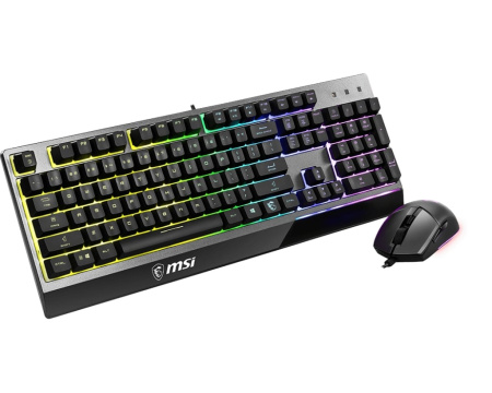 MSI Комплект клавіатура та миша Vigor GK30 COMBO UA USB, EN/UKR/RU, RGB - фото 3 MSI Комплект клавіатура та миша Vigor GK30 COMBO UA USB, EN/UKR/RU, RGB - фото 3