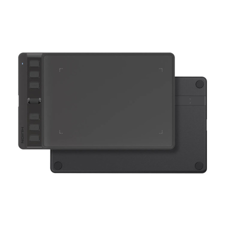 Графічний планшет Huion 6.3"x3.9" H641P, чорний - фото 2