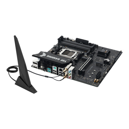 Материнcька плата ASUS TUF GAMING A620AM-PLUS WIFI sAM5 A620 4xDDR5 HDMI DP Wi-Fi BT mATX - фото 6 Материнcька плата ASUS TUF GAMING A620AM-PLUS WIFI sAM5 A620 4xDDR5 HDMI DP Wi-Fi BT mATX - фото 6
