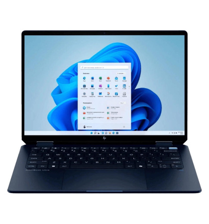 Ноутбук HP OmniBook Ultra Flip x360 14" 2.8K OLED Touch, Intel U5-226V, 16GB, F1TB, UMA, Win11, синій - фото 1