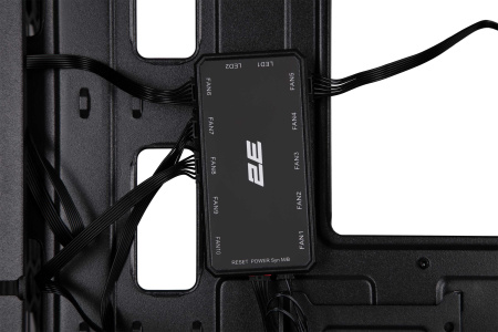 Корпус 2E GAMING Virtus Neo G3301N без БЖ 2xUSB3.0, 1xUSB2.0, 3x140мм ARGB, 1x120мм ARGB, VGA 340мм, LCS ready, контролер з пультом, TG Side Panel, ATX, чорний - фото 19 Корпус 2E GAMING Virtus Neo G3301N без БЖ 2xUSB3.0, 1xUSB2.0, 3x140мм ARGB, 1x120мм ARGB, VGA 340мм, LCS ready, контролер з пультом, TG Side Panel, ATX, чорний - фото 19