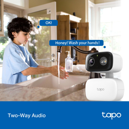 IP-Камера TP-LINK Tapo C206 FHD N300 microSD motion detection. зовнішня/внутрішня, AI - фото 15