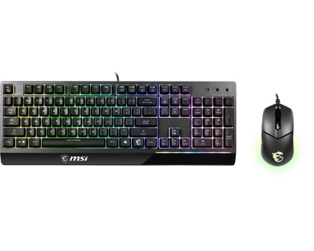 MSI Комплект клавіатура та миша Vigor GK30 COMBO UA USB, EN/UKR/RU, RGB - фото 1 MSI Комплект клавіатура та миша Vigor GK30 COMBO UA USB, EN/UKR/RU, RGB - фото 1