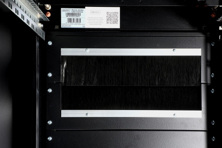 Шафа DIGITUS 19", 42U, Network Unique, передні двері зі склом, 600x800 мм, 1200кг максимально, чорна - фото 9