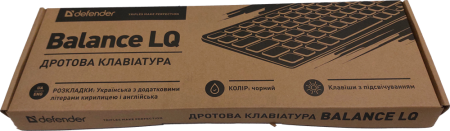 Клавіатура Defender Balance LQ (450790) - фото 3