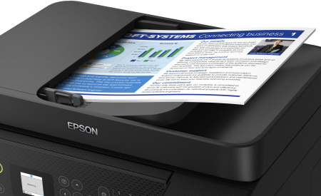 Epson БФП ink color A4 EcoTank L5290 33_15 ppm Fax ADF USB Ethernet Wi-Fi 4 inks - фото 8 Epson БФП ink color A4 EcoTank L5290 33_15 ppm Fax ADF USB Ethernet Wi-Fi 4 inks - фото 8