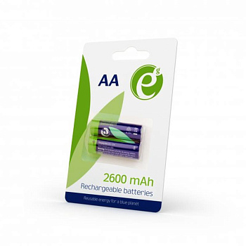 Аккумулятор EnerGenie AA/HR6 NI-MH 2600 mAh BL 2 шт Аккумулятор EnerGenie AA/HR6 NI-MH 2600 mAh BL 2 шт