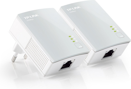 Комплект Адаптерiв Powerline TP-LINK TL-PA4010KIT AV600, 1xFE, (TL-PA4010 2шт) - фото 1
