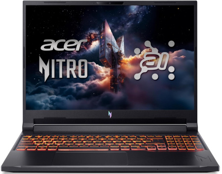 Acer Ноутбук Nitro V 16 ANV16-61 16" WUXGA IPS, AMD R7-350, 16GB, F1TB, NVD4050-6, Lin, чорний - фото 1 Acer Ноутбук Nitro V 16 ANV16-61 16" WUXGA IPS, AMD R7-350, 16GB, F1TB, NVD4050-6, Lin, чорний - фото 1