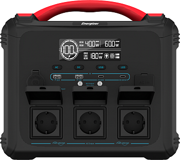 Портативна зарядна станція Energizer PPS1100W2F Портативна зарядна станція Energizer PPS1100W2F
